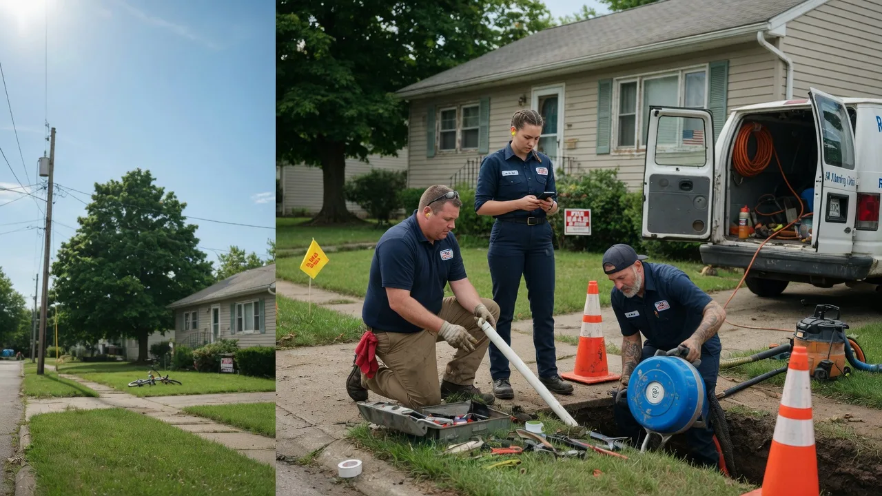 Sewer Line Repair in Hughes Springs, TX near me